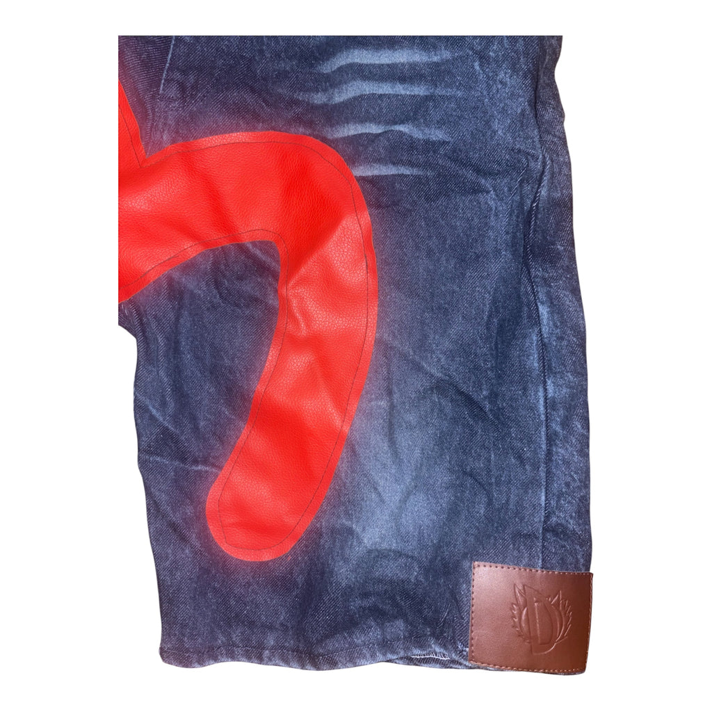 DEVON MADE “HYPNOTIC SLONOTA” DENIM JORTS