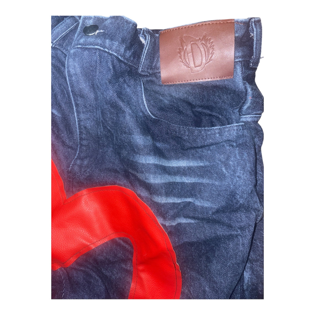 DEVON MADE “HYPNOTIC SLONOTA” DENIM JORTS